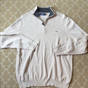 Men's Vinyard Vines 1/4 zip sweater